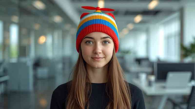 What Is Noogler Hat That Yoshuka Is Wearing