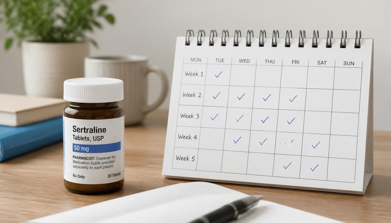 How Long Does Sertraline Take to Work for Anxiety